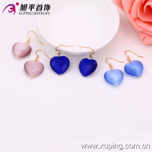 28871 xuping haute qualité amour doux coeur charmes boucle d&#39;oreille pour petite amie